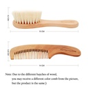 Juego de cepillo y peines para cabello