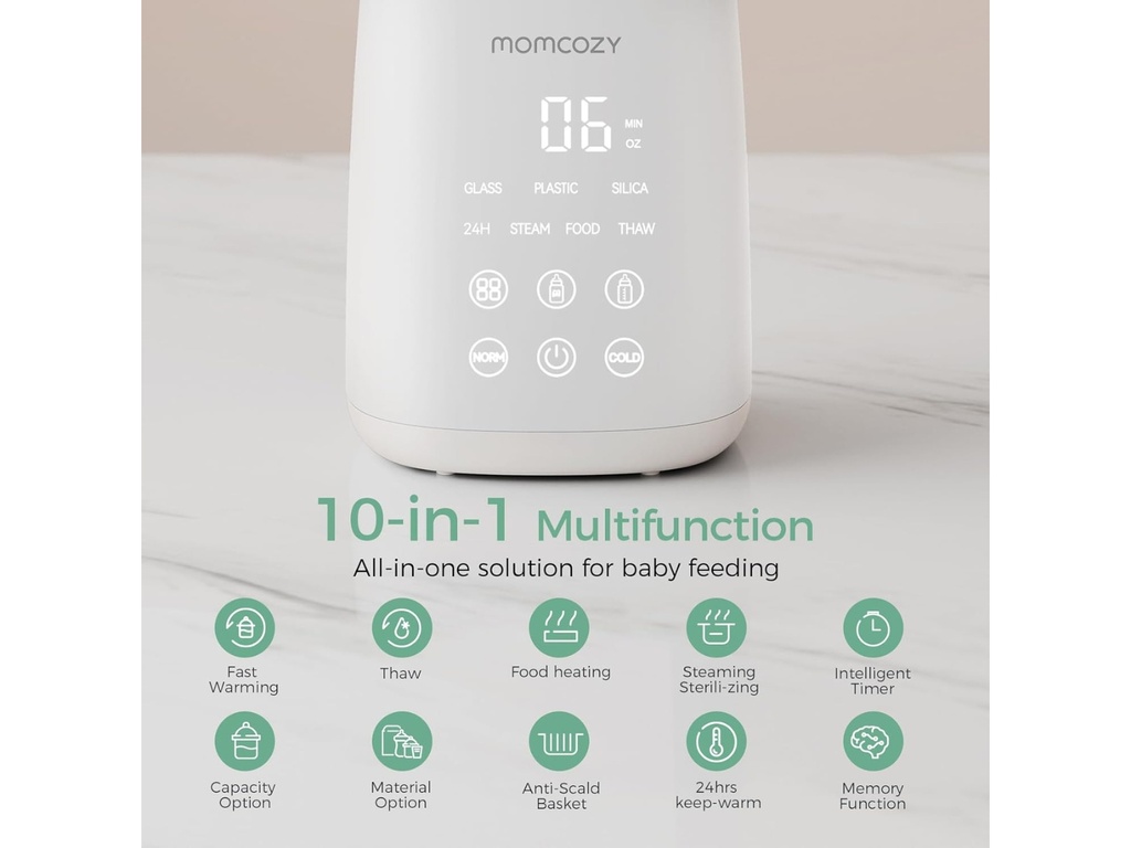 Calentador de biberones Momcozy