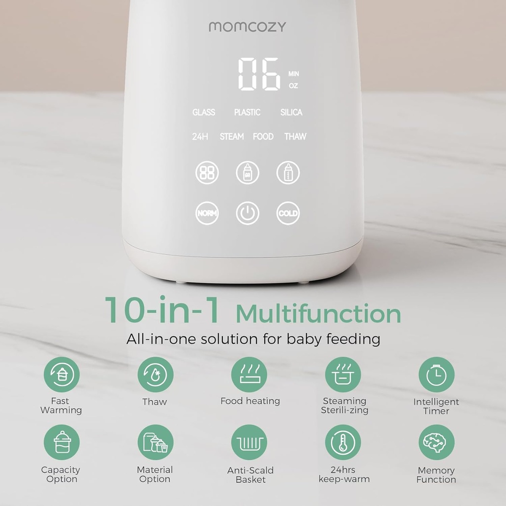 Calentador de biberones Momcozy