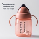 Tommee Tippee Superstar, vasos con pajilla (rosa)