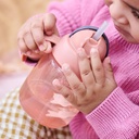 Tommee Tippee Superstar, vasos con pajilla (rosa)