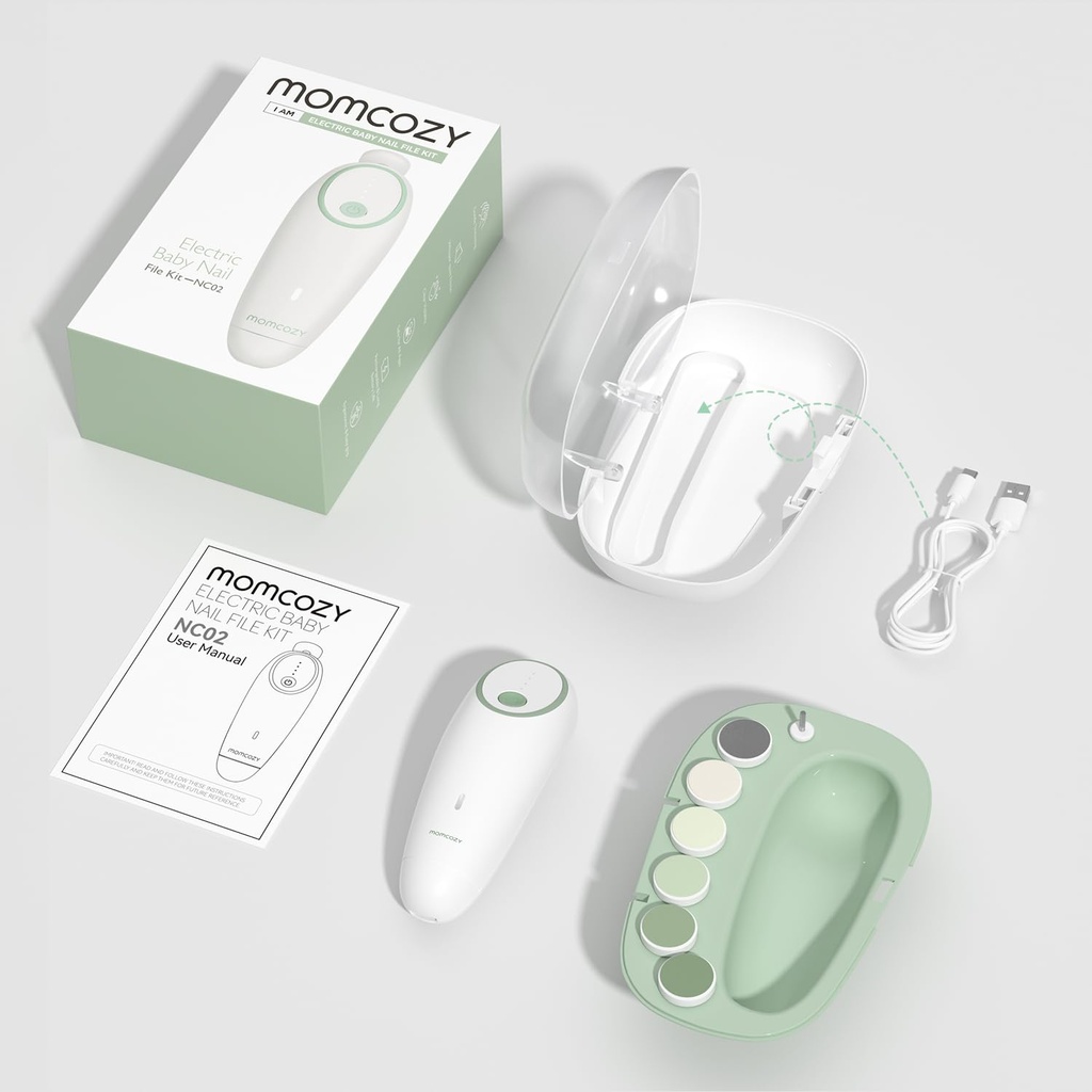 Lima electrica para cortar uñas Momcozy