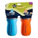 Vasos antiderrames con pajilla Tommee Tippee
