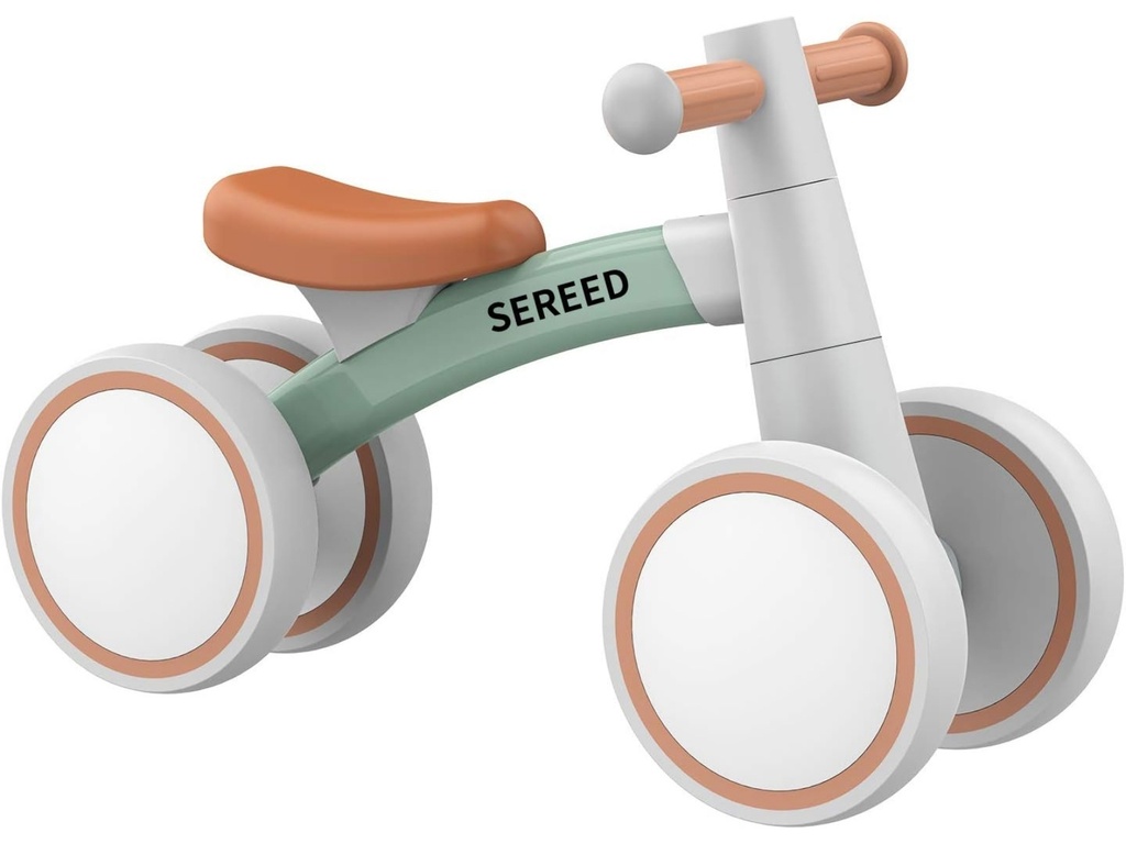 Bicicleta de equilibrio con cuatro ruedas