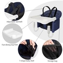 Silla alta de gancho con bandeja con clip Toonoon
