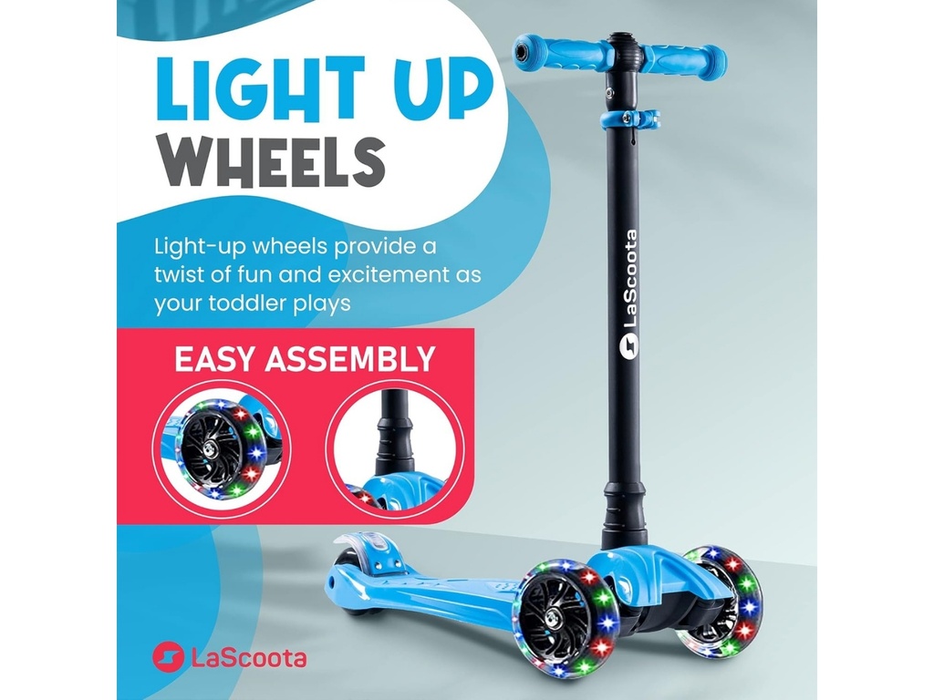 Scooter 2 en 1 ajustable Lacoosta