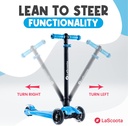 Scooter 2 en 1 ajustable Lacoosta