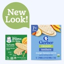 Snacks orgánicos Teethers Gerber