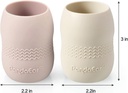Set de alimentación PandaEar rosa/crema