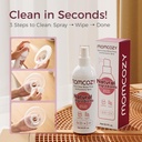 Spray de limpieza portátil para extractor Momcozy