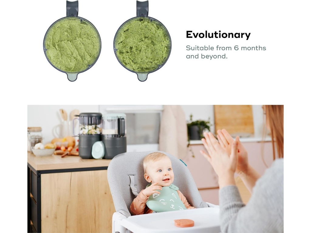Procesador de alimentos Babymoov Duo Meal Lite