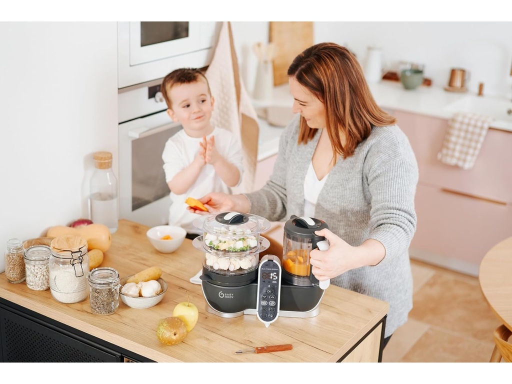 Vaporizador y licuadora Babymoov Duo Meal Station