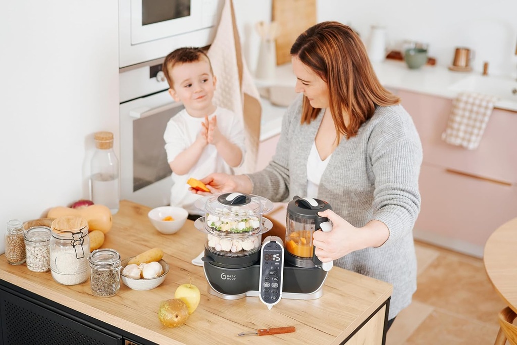Vaporizador y licuadora Babymoov Duo Meal Station