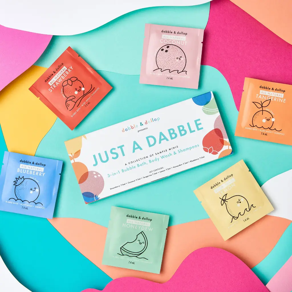 Set de viaje Dabble & Dollop