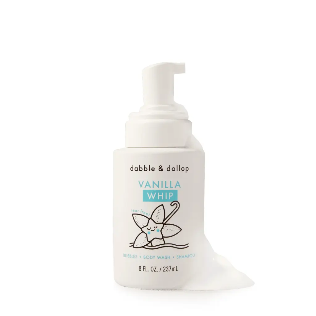 Shampoo y Body Wash versión espuma Dabble & Dollop