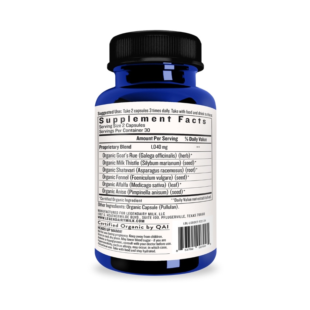 Suplemento de lactancia Liquid Gold