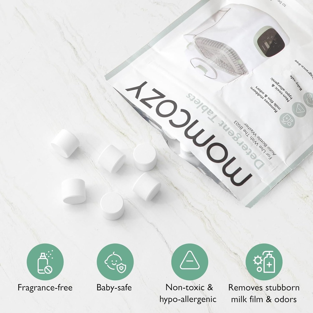 Tabletas de Detergente para KleanPal Pro Momcozy