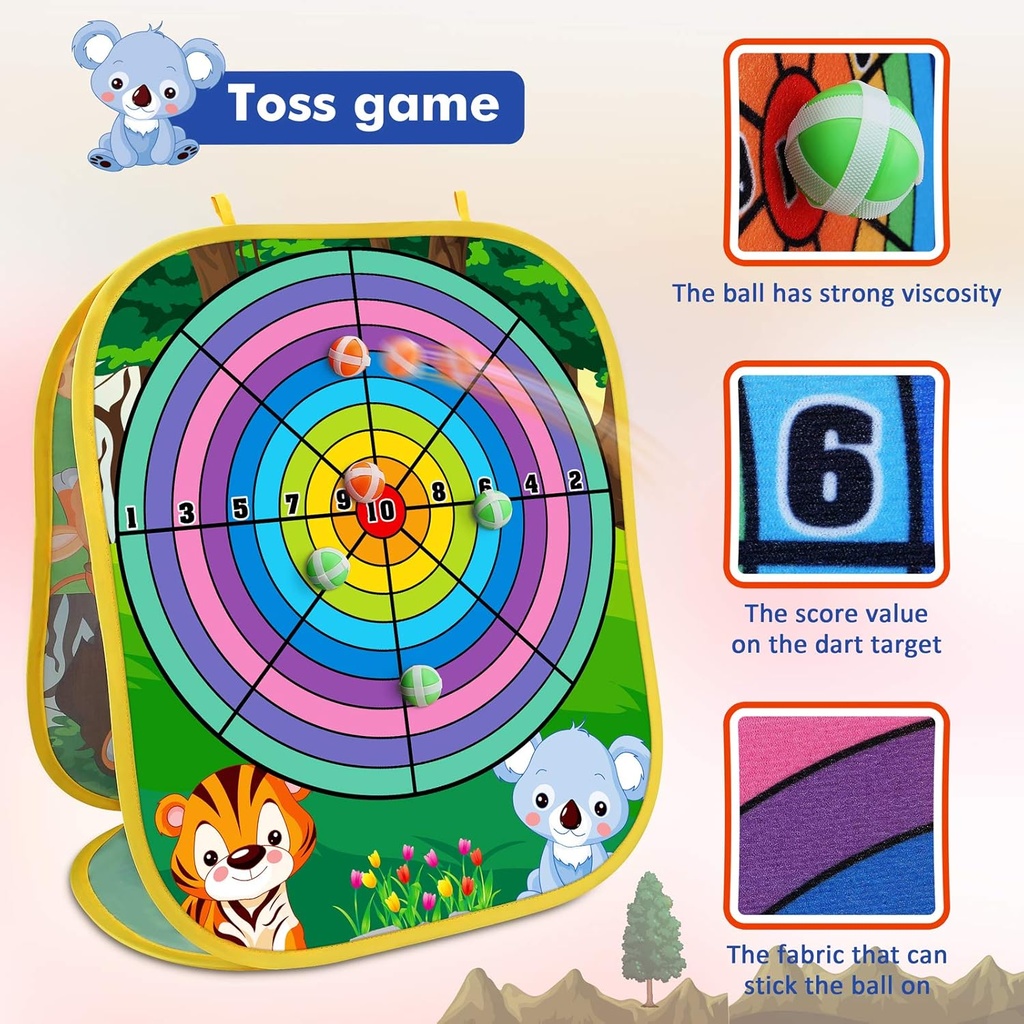 Juego de Lanzamiento de Bolsas de Frijoles