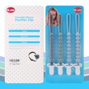 Clips de silicona para pepe, 4 unisex