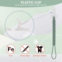 Clips de silicona para pepe, 4 unisex