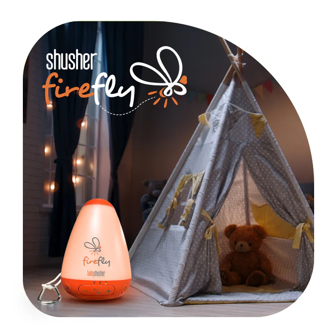 Máquina de sonido con luz nocturna - Shusher Firefly