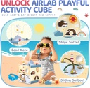 Cubo de Actividades de Madera Montessori – Airlab