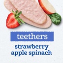Snacks Teethers Gerber sabor manzana y fresa