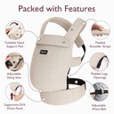 Portabebés con soporte lumbar - Momcozy