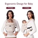 Portabebés con soporte lumbar - Momcozy