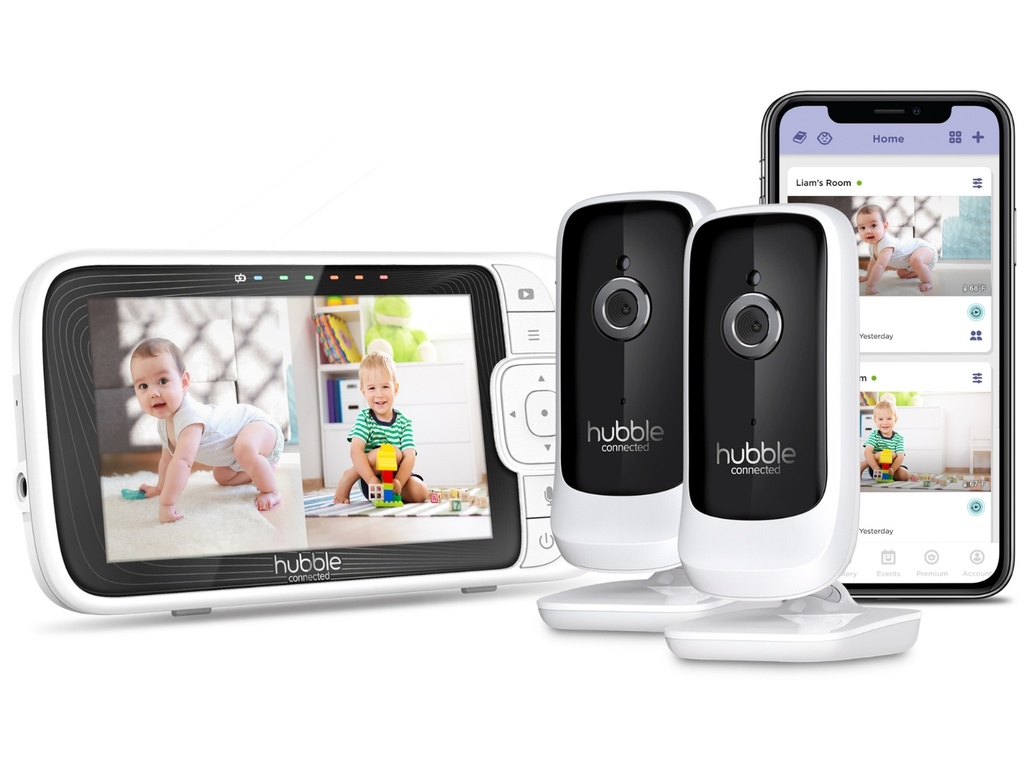 Monitor Nursery Pal Link Premium Twin - Hubble Connected
