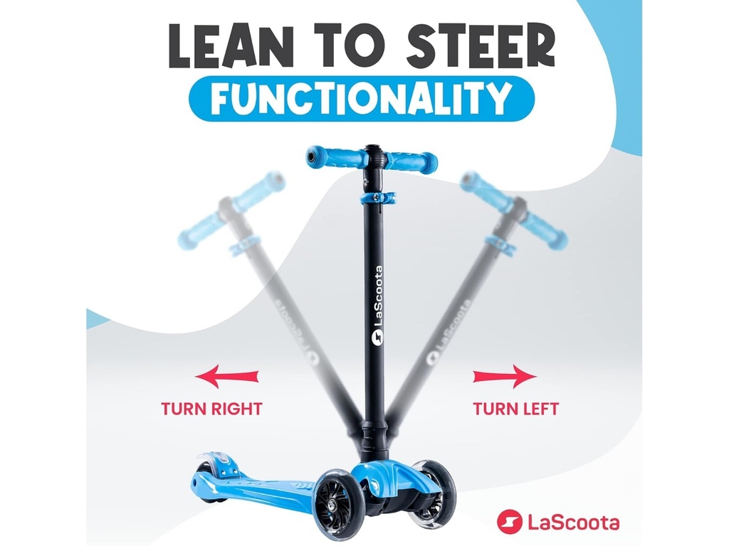 Scooter 2 en 1 ajustable Lacoosta