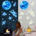 Juego 530 estrellas brillantes para techo