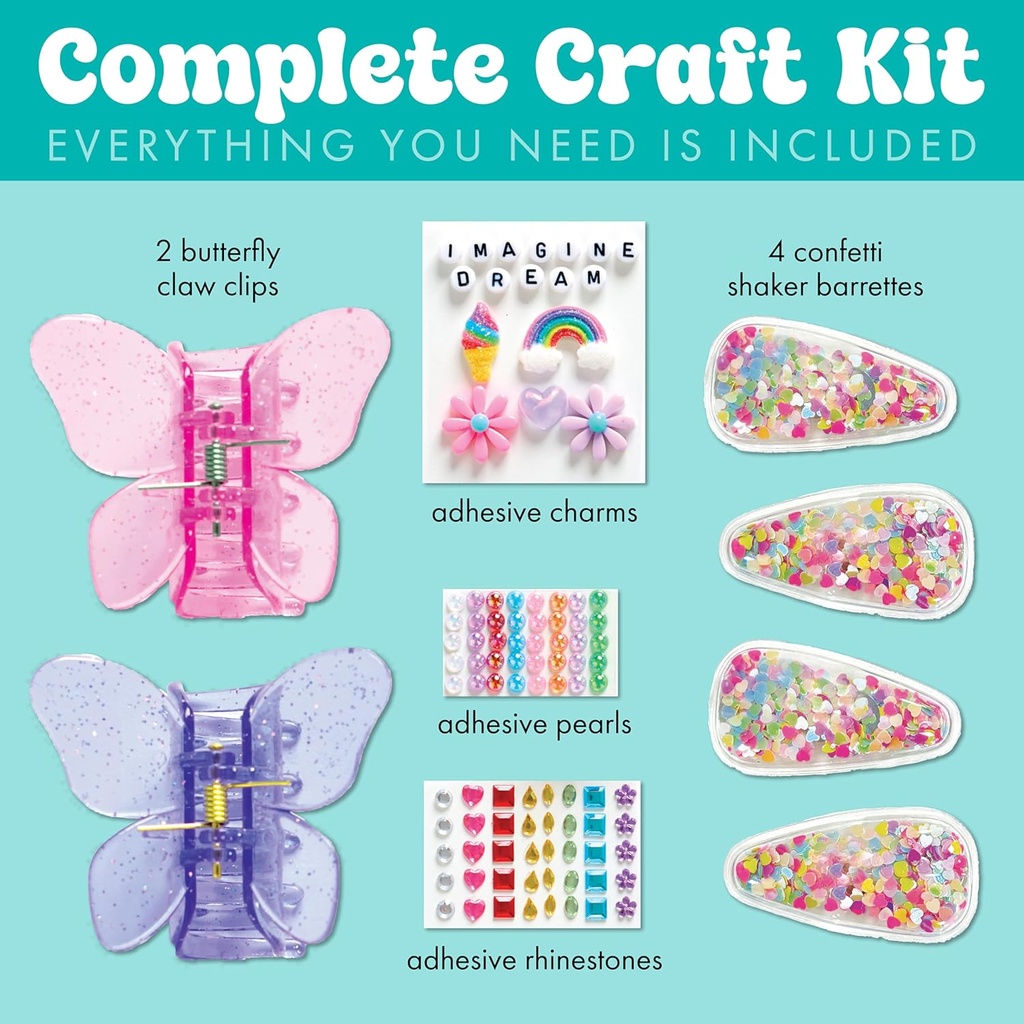 Set de Ganchos para el Cabello Personalizables - Faber Castell