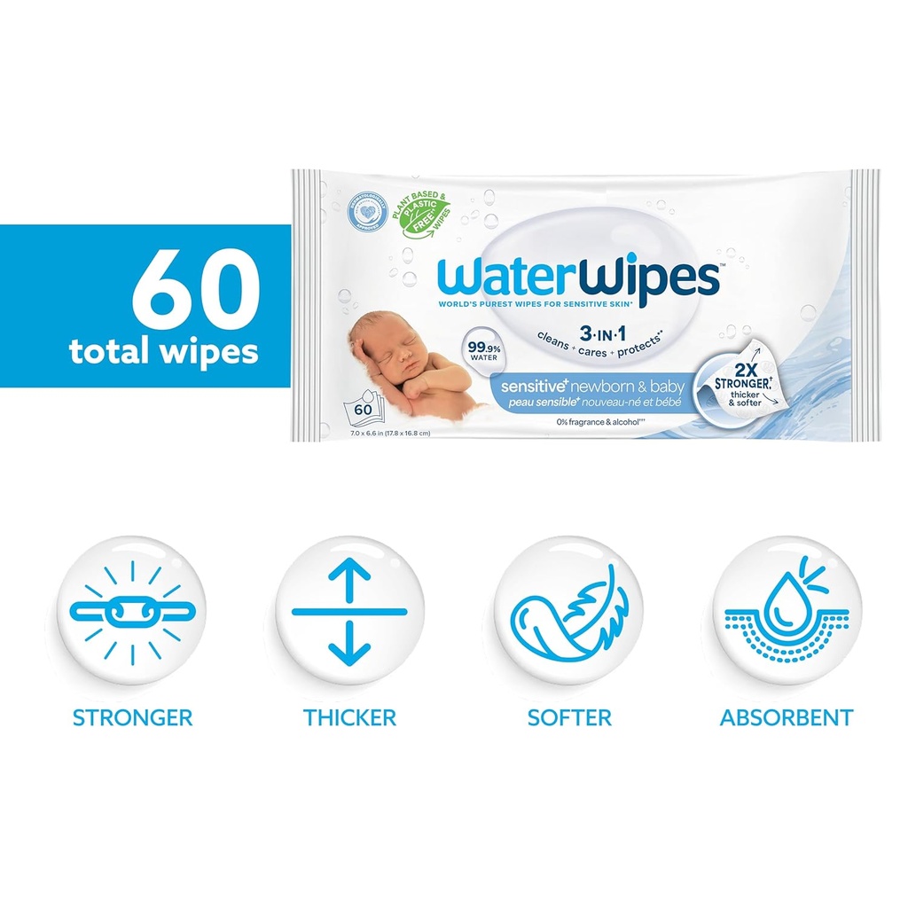 Toallitas Húmedas para Bebés WaterWipes 