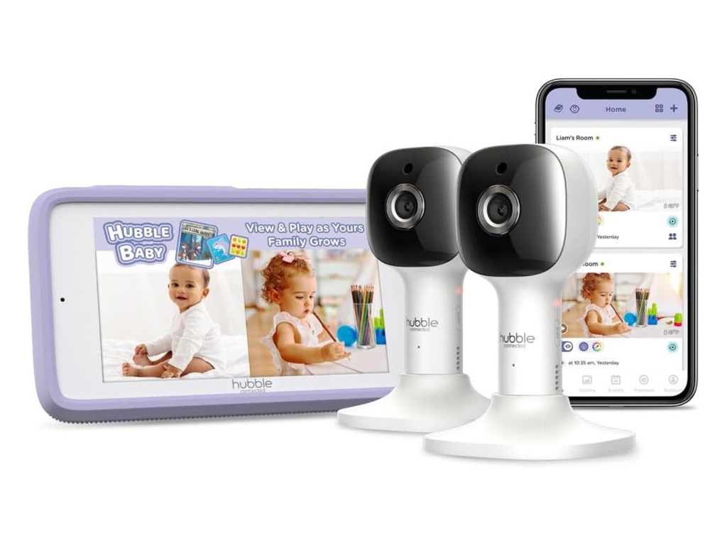 Monitor Nursery Pal Cloud Touch Twin - Hubble Connected