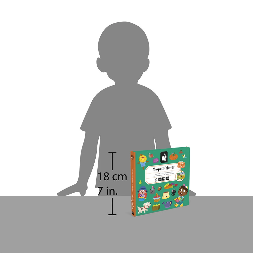 Libro Magnético de El Huerto - Janod