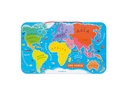 Rompecabezas Magnético del Mapa del Mundo - Janod