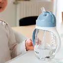 Vaso con Pajilla Antiderrames - Beaba