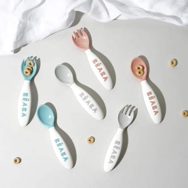 Set de Cubiertos Ergonómicos para Niños - Beaba