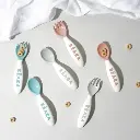 Set de Cubiertos Ergonómicos para Niños - Beaba
