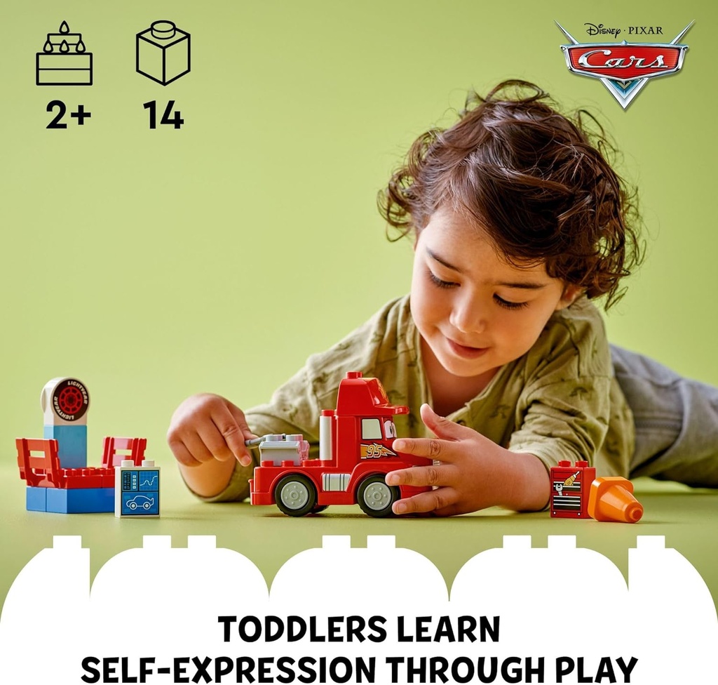 Mack en la Carrera - Lego Duplo Pixar