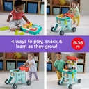 Carrito de Comida 4 en 1 para Bebés - Fisher Price