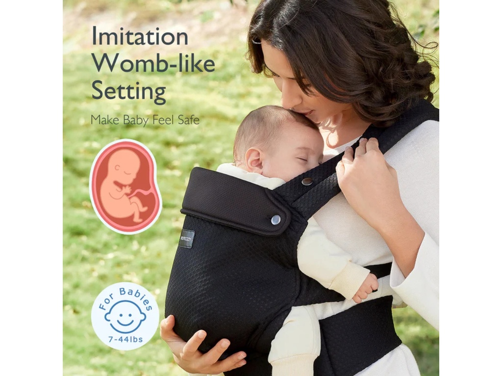 Portabebés con soporte lumbar - Momcozy