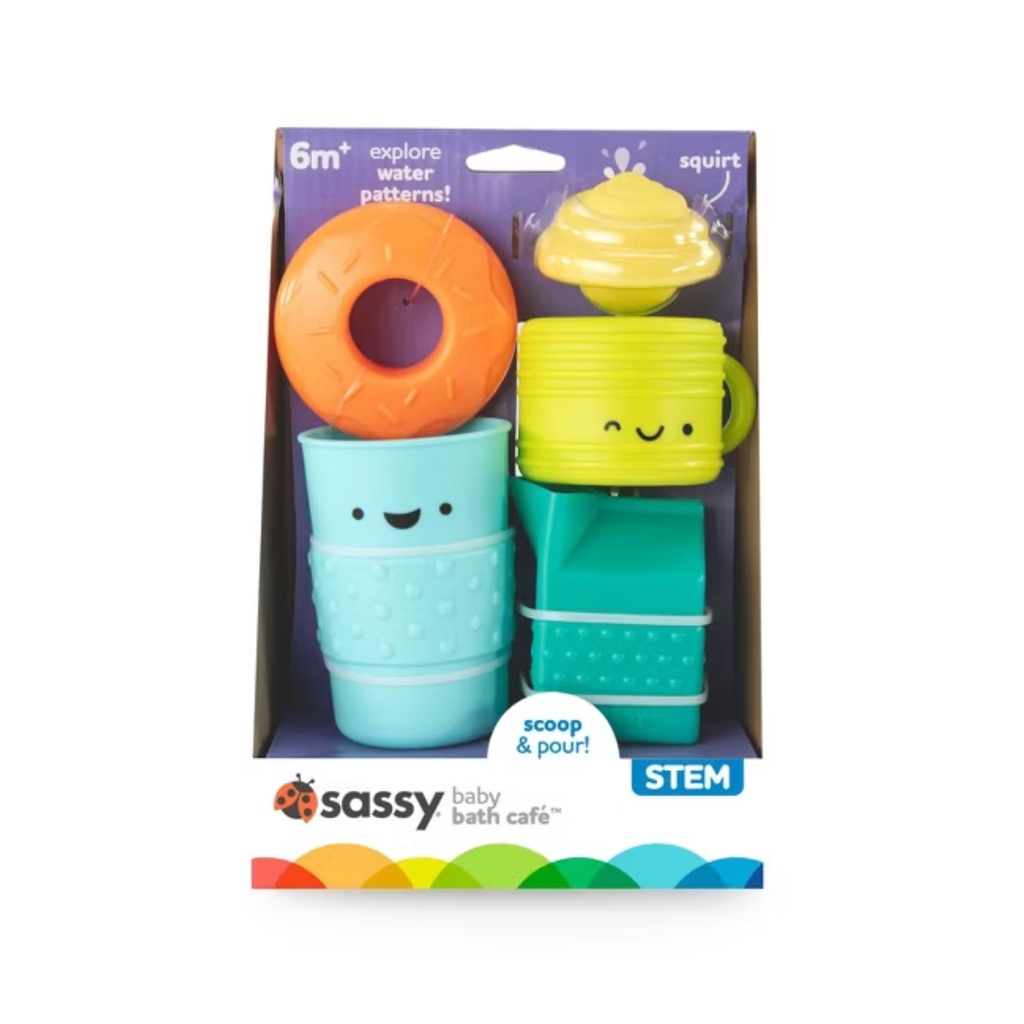 Set de Juego Sensorial para el Baño - Sassy Toys