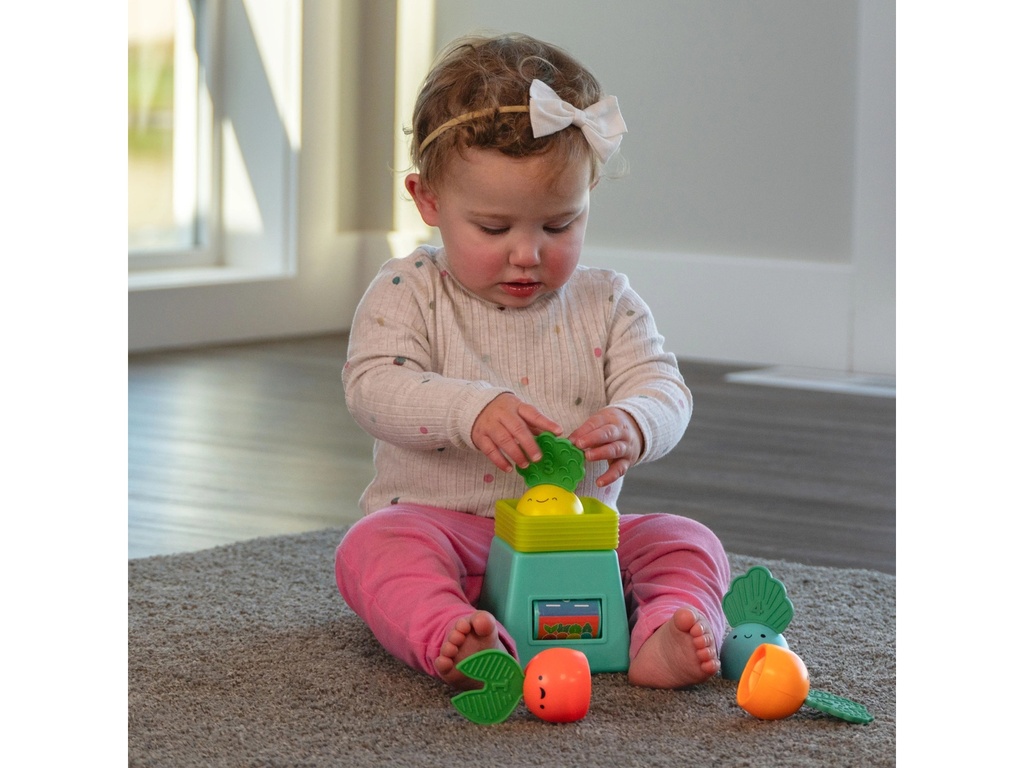 Pesa con Verduras Sensoriales - Sassy Toys
