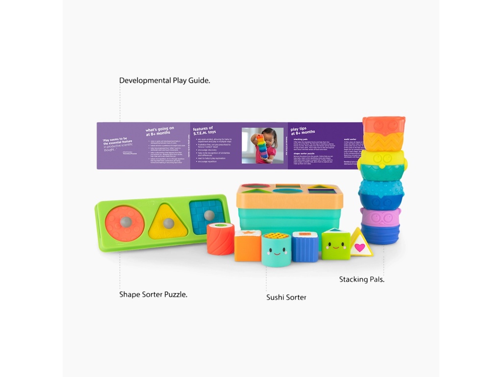 Set STEM para Bebés - Sassy Toys