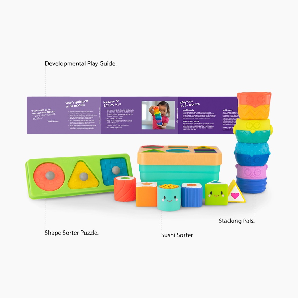 Set STEM para Bebés - Sassy Toys