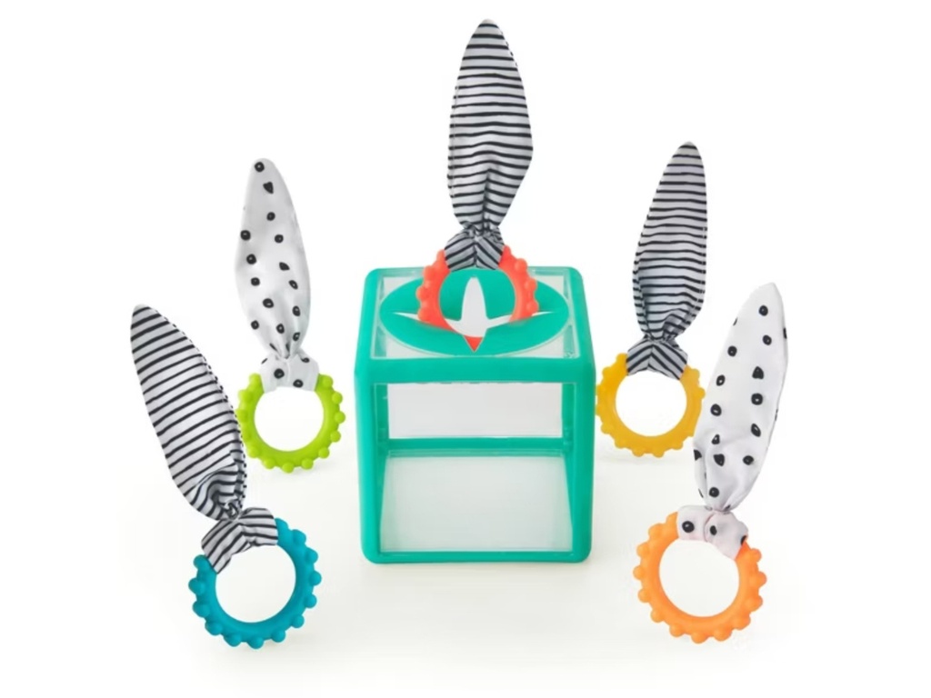 Caja Sensorial de aros - Sassy Toys