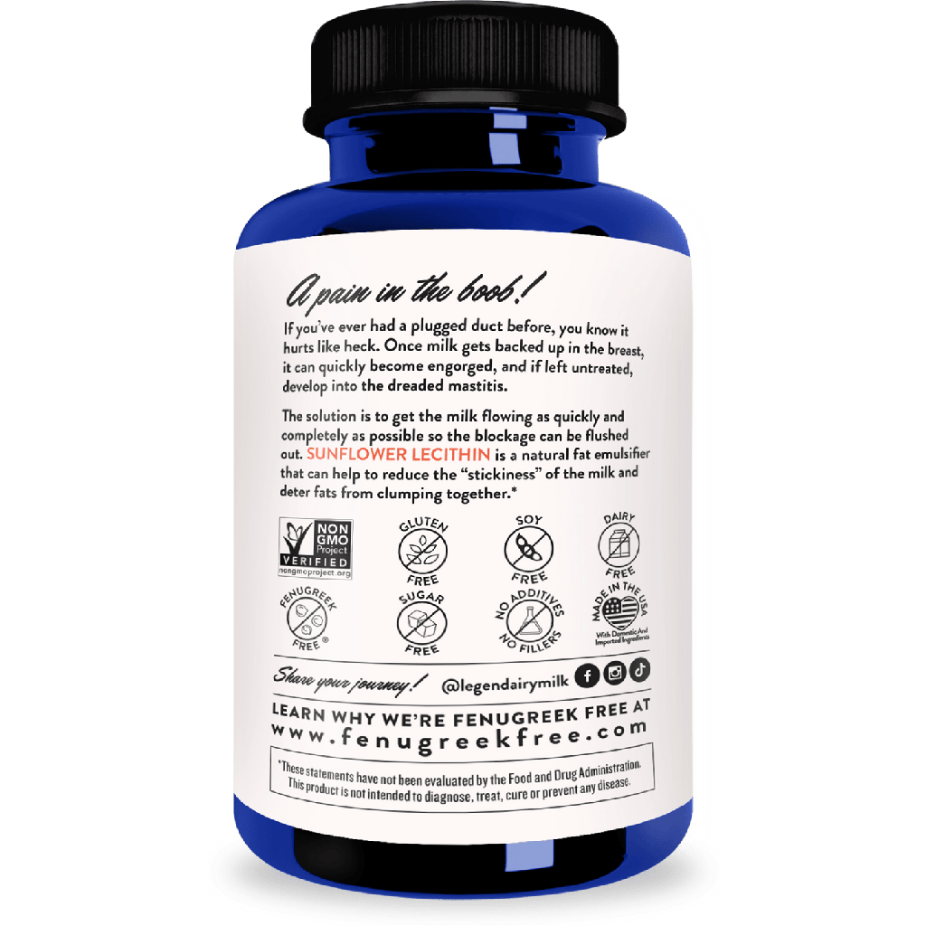 Suplemento de lactancia Sunflower Lecithin - Legendairy Milk