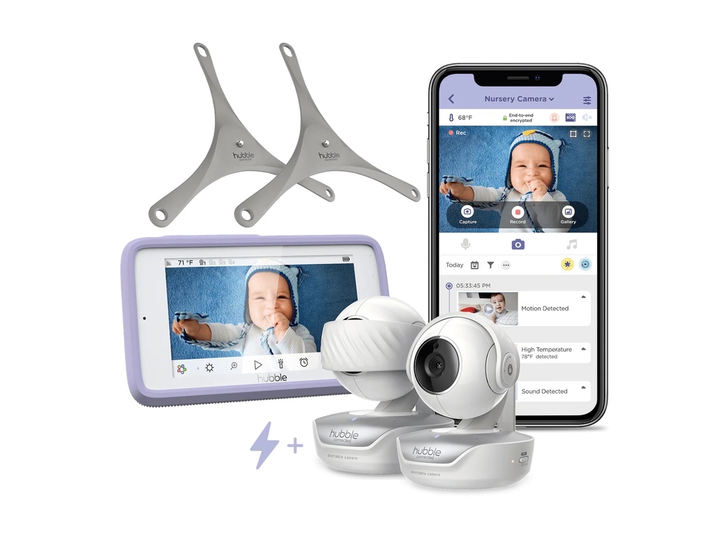 Monitor Nursery Pal Premium Twin - Hubble Connected